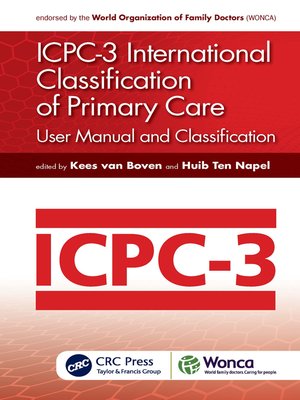 cover image of ICPC-3 International Classification of Primary Care